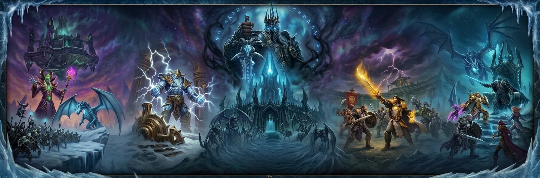 Warmane Raid Finder – Wrath of the Lich King raid banner